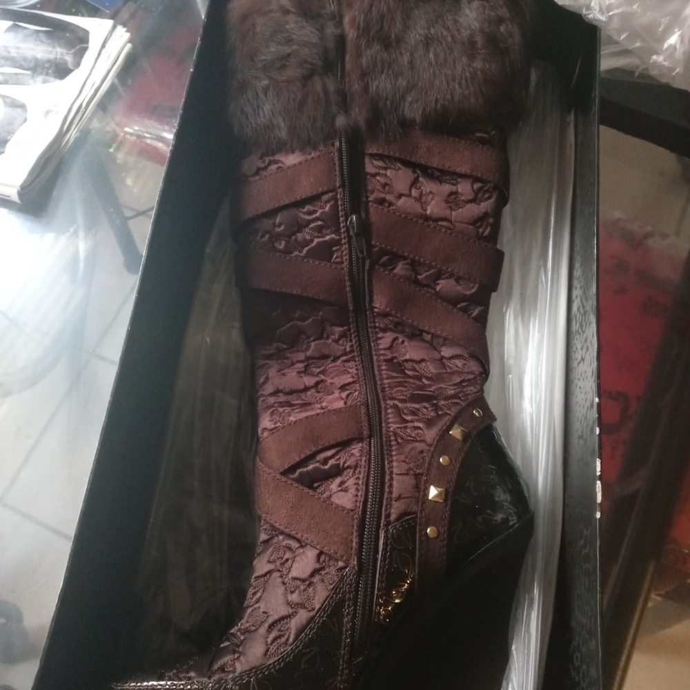 Baby Phat knee high boots
